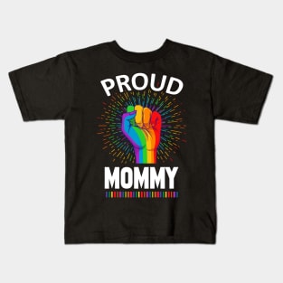 Proud Mommy Gay Lgbt Kids T-Shirt